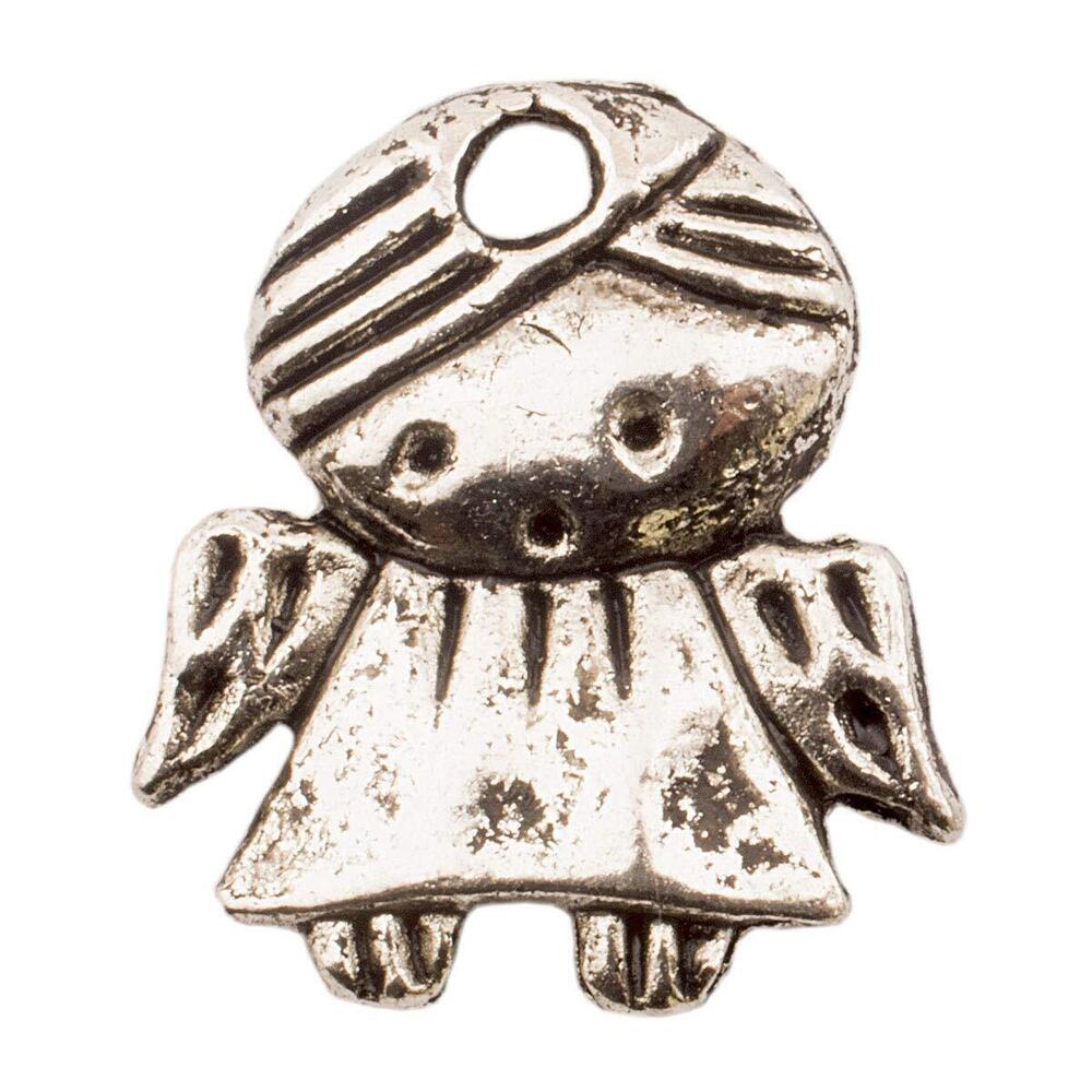 8764 Summer-Ray 100pcs Antique Silver Fairy and Angel Charm Jewelry Making